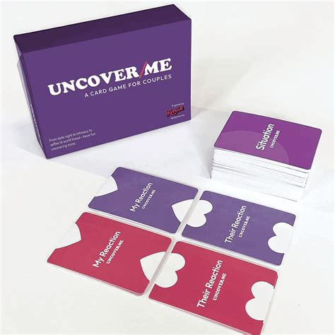 relationship card games|Uncover Me: A Card Game For Couples.